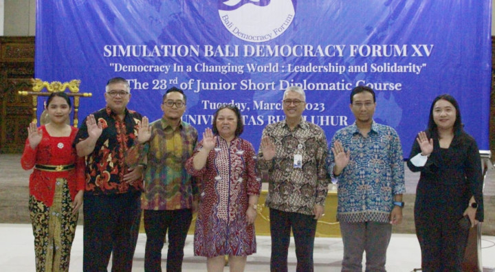Libatkan Pelajar, Universitas Budi Luhur Gelar Simulasi Jadi Diplomat