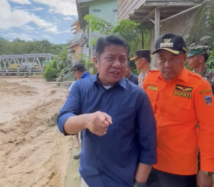 8 Kecamatan dan 40 Hektare Sawah di Lahat Terendam Banjir