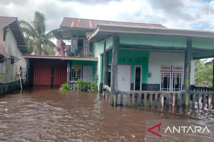 Diguyur Hujan Semalaman, Ratusan Rumah di Singkawang Terendam Banjir