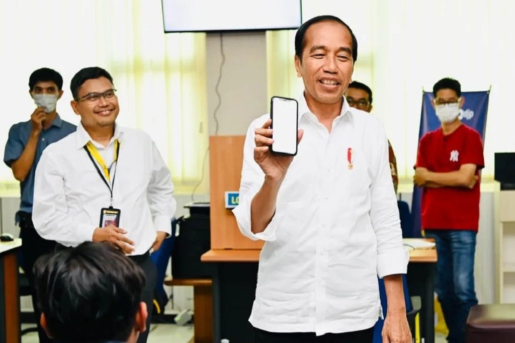 Presiden Jokowi Sidak KPP Pratama Surakarta