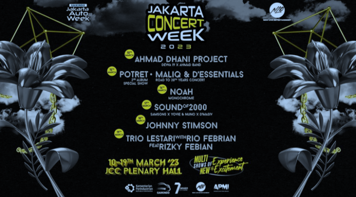 Jakarta Concert Week Guncang JCC, 10-19 Maret 2023