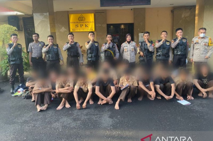 18 Pelajar Diduga Akan Tawuran di Kalideres Ditangkap