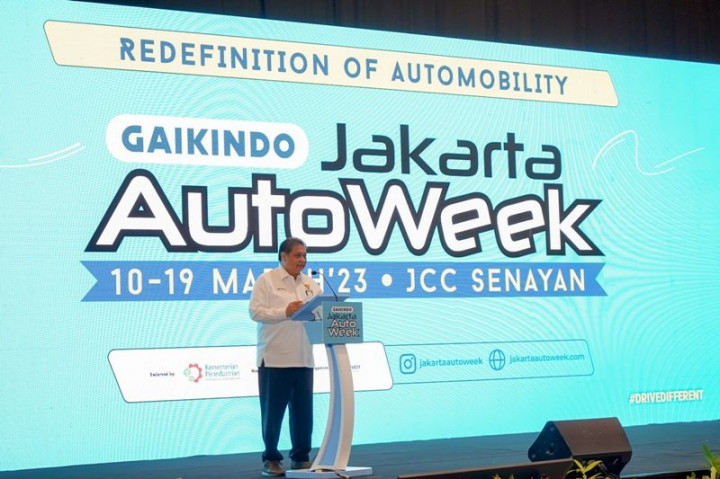 Buka GJAW 2023, Airlangga: Industri Otomotif Tumbuh Signifikan