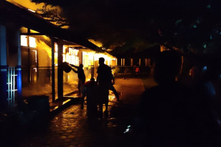 SMAN 5 Kota Palangka Raya Terbakar, Kerugian Mencapai Ratusan Juta