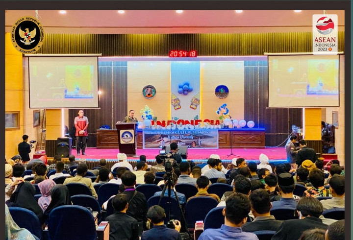 Indonesian Culture Fest 2023 Pukau Perhatian Civitas Akademika Sudan