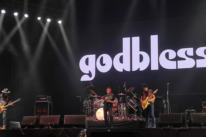 God Bless Buka Konser Deep Purple, Disaksikan Presiden Jokowi