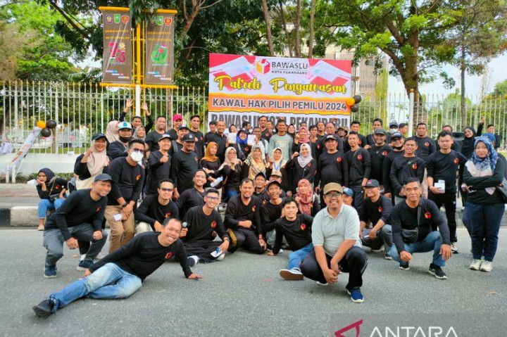 Bawaslu Pekanbaru Jaring Pemilih dalam Kegiatan CFD