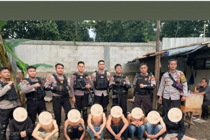 Diduga Terlibat Tawuran di Jagakarsa, 7 Pemuda Ditangkap