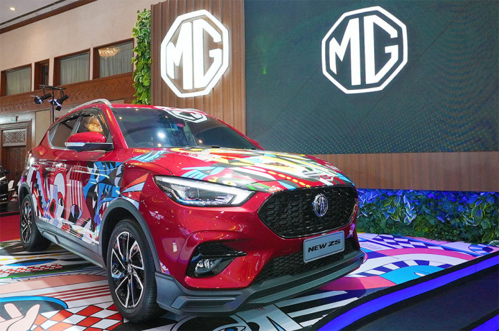 Abenk Alter Coret-Coret MG ZS dengan Konsep Art Space