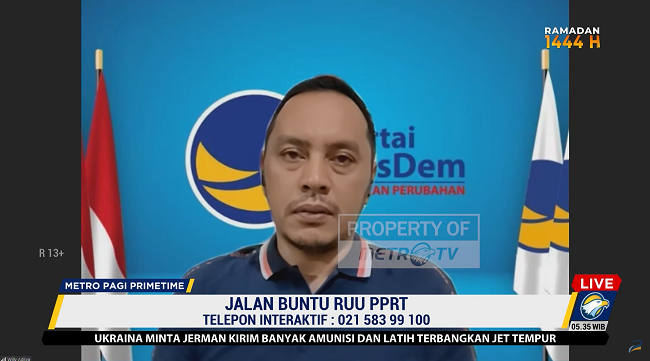 Ditunda Lagi, NasDem Sayangkan RUU PPRT Terkatung-katung