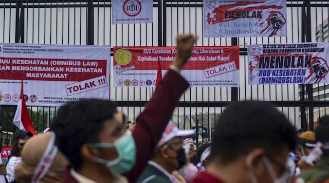 Dinilai Mempersulit Buruh Mendapat Haknya, Partai Buruh Kecam RUU Kesehatan