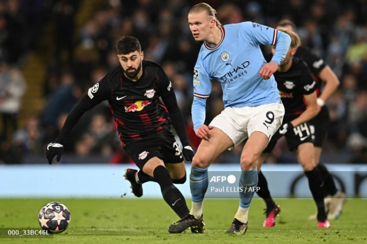 Liga Champions: Fantastis, Haaland Cetak Lima Gol Saat City Kuliti Leipzig 7-0