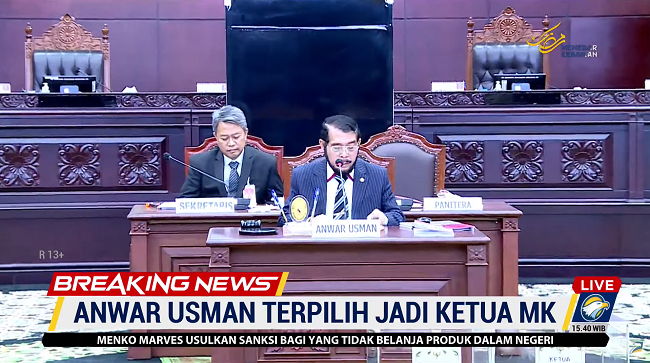 Pemungutan Suara Ketua MK Dilakukan Sebanyak 3 Putaran