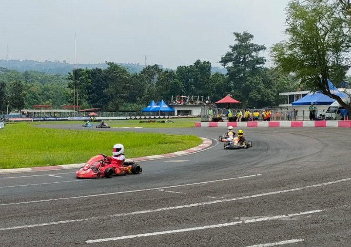 Ini Kunci Sukses Aleric Sabet Podium di Kejurnas Gokart 2023 Round 2