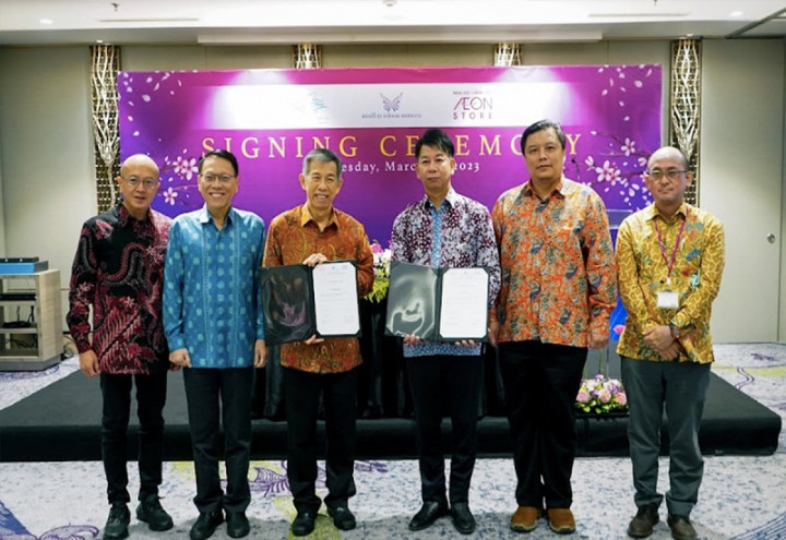 Kolaborasi Pertama, Mall Alam Sutera Gandeng AEON Store