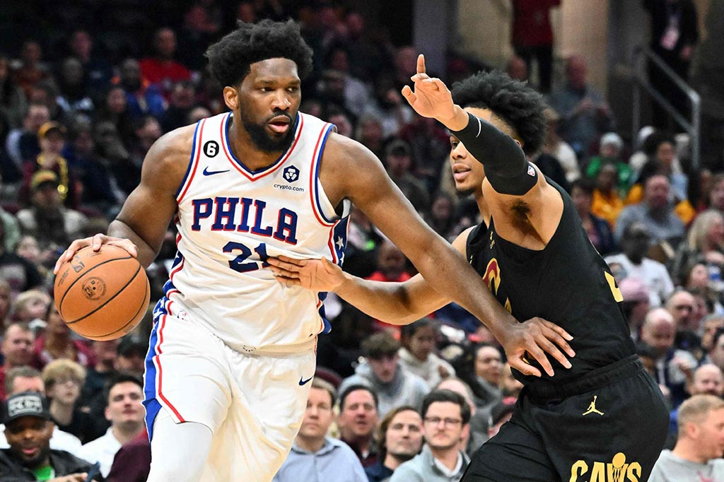 Embiid Bawa 76ers Tundukkan Cleveland