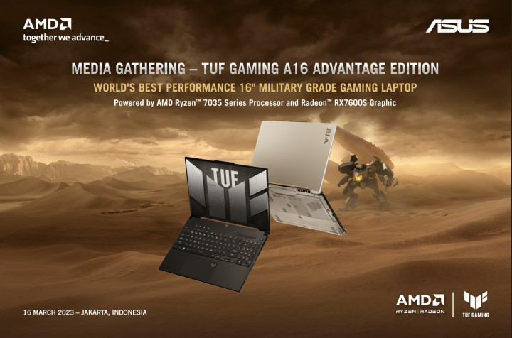 ASUS Pamer Laptop TUF Gaming A16 Advantage Edition