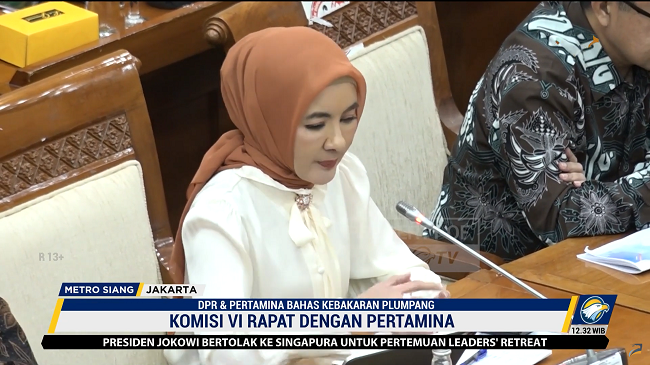 Bos Pertamina Ceritakan Kronologi Kebakaran Depo Plumpang ke DPR