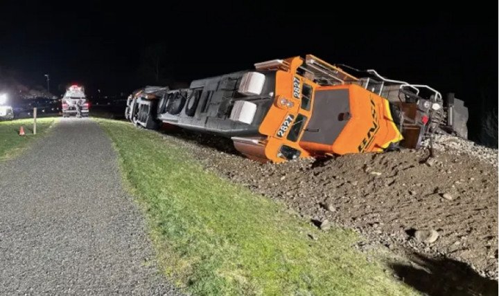 Kereta Tergelincir di Dua Negara Bagian AS