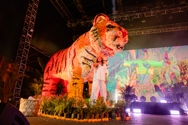 M.I.A Tampil Mengagumkan di Joyland Bali, Hadirkan Macan Raksasa hingga Sampling Lagu 