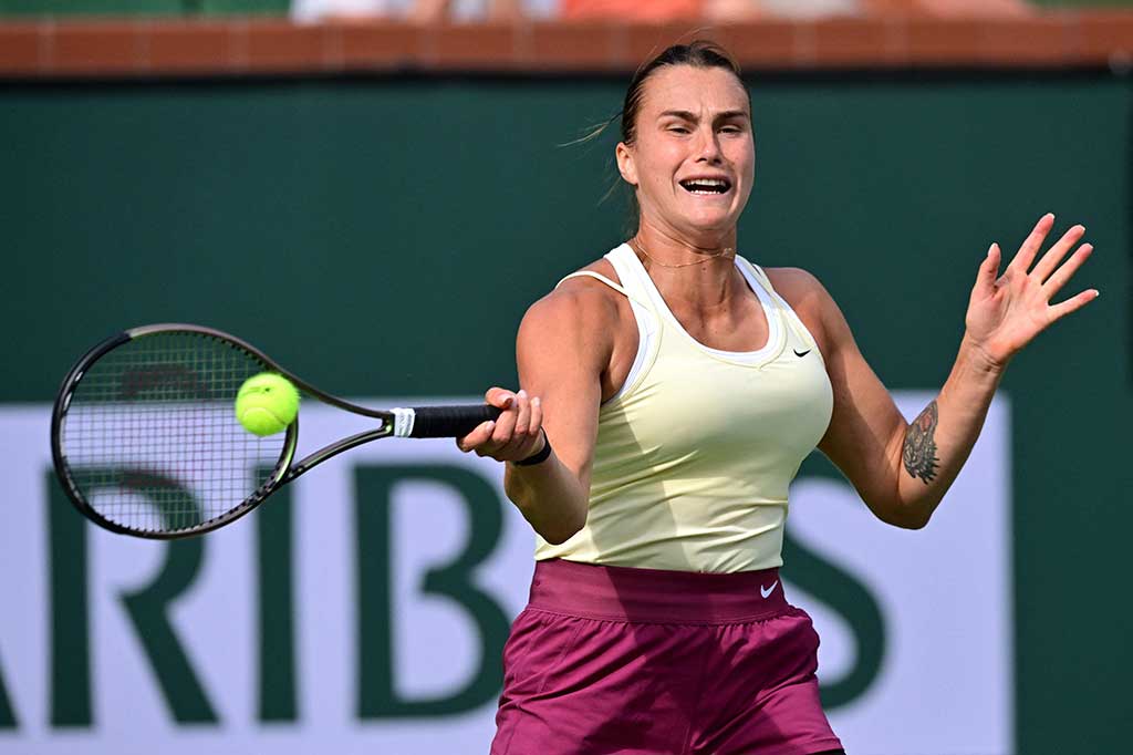 Tenis: Tekuk Sakkari, Sabalenka ke Final Indian Wells