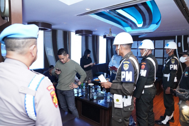 11 Anggota TNI dan Polri Terjaring Razia di Tempat Hiburan Malam