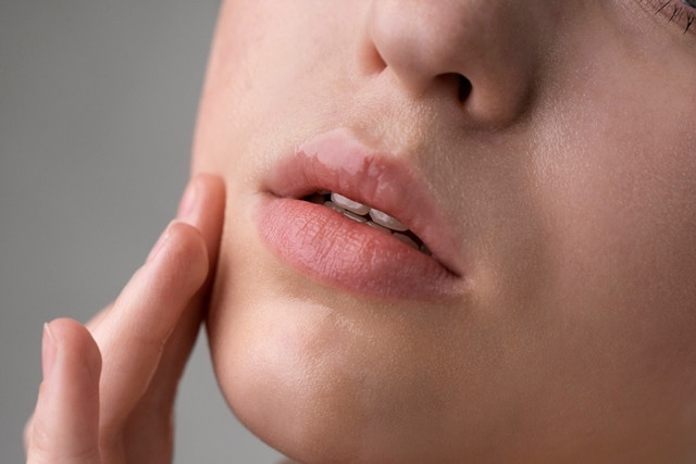 Ini cara mengatasi bibir yang kering saat puasa. (Foto: Ilustrasi/Dok. Freepik.com)