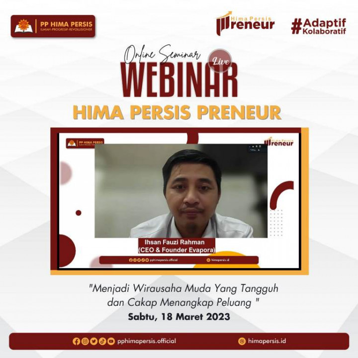 Hima Persis Preneur, Cara Mahasiswa Cetak 100 Wirausaha Muda