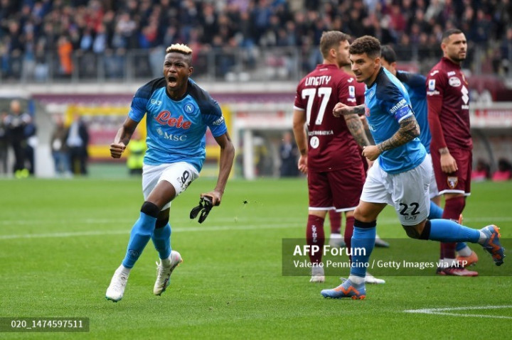 Benamkan Torino, Napoli Makin Dekat dengan Scudetto