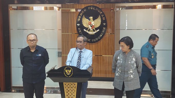 Menko Polhukam-Menkeu Sepakat Selesaikan Temuan Transaksi Mencurigakan Rp349 T