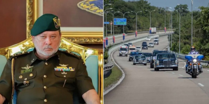 Mobil Rusak Hantam Lubang, Sultan Johor Minta Pemerintah Perbaiki Jalan