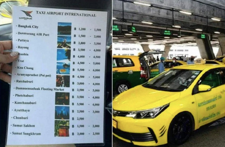 Hati-hati! Sopir Taksi Thailand Tagih Tarif Hingga 5 Kali Lebih Mahal