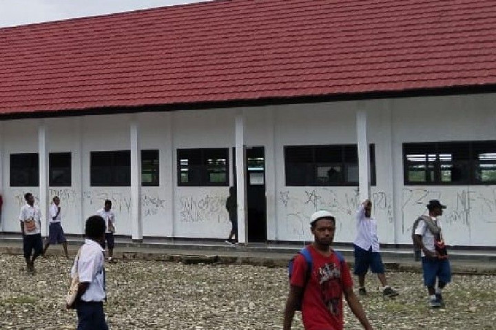 Sekolah di Dekai Papua Kembali Normal usai Diliburkan Imbas KKB