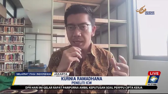 11 Tahun RUU Perampasan Aset Mangkrak, ICW Ungkap Penyebabnya