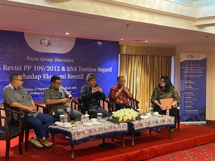 Pelaku Ekonomi Kreatif Ikut Terancam Rencana Revisi PP 109/2012, Kok Bisa?