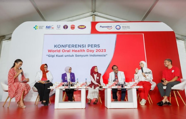 Talkshow seputar kesehatan gigi dan mulut oleh Pepsodent. (Foto: Aulia/Medcom)