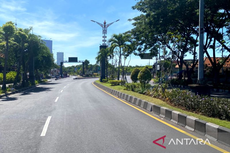 Suasana Pulau Bali Lengang saat Hari Raya Nyepi