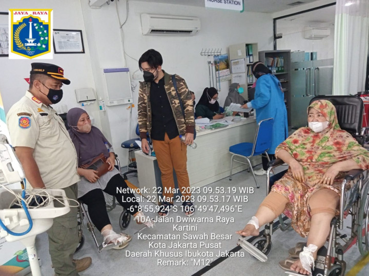 Tabung Gas Meledak di Sawah Besar, 7 Warga Menderita Luka Bakar