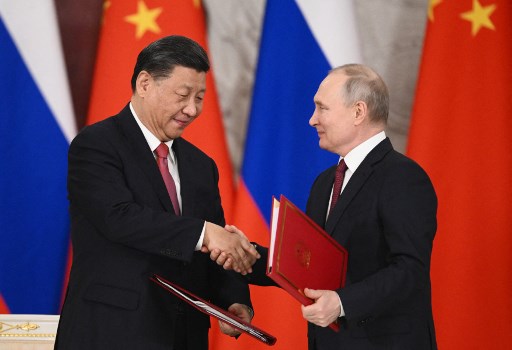 AS Sebut kunjungan Xi Jinping ke Rusia tidak mengubah apapun. (AFP)