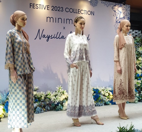 Tampilan busana Festive 2023 Collection Minimal. (Foto: Dok. Yuni)