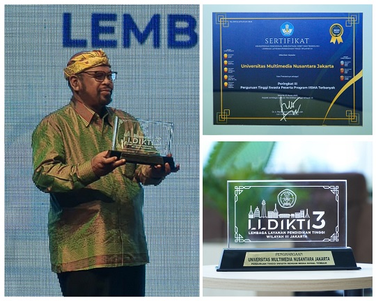 Keren! UMN Sabet 5 Penghargaan di Rakorda LLDikti III 2023