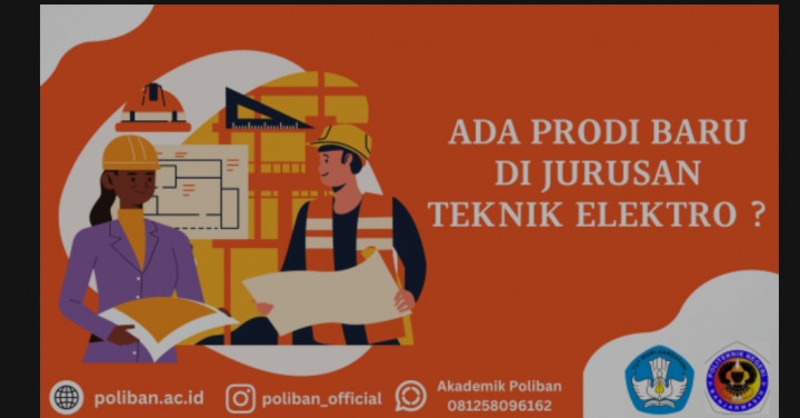 Ada Prodi Baru di Poliban, Calon Mahasiswa Baru 2023 Bisa Daftar