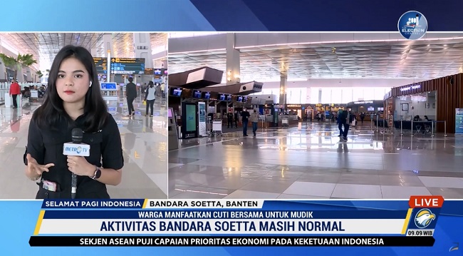 Hari Pertama Ramadan, Aktivitas di Bandara Soetta dan Stasiun Pasar Senen Normal