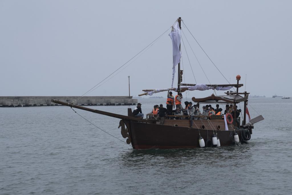 Kapal Pencalang revitalisasi PPNS> DOK Vokasi Kemdikbud