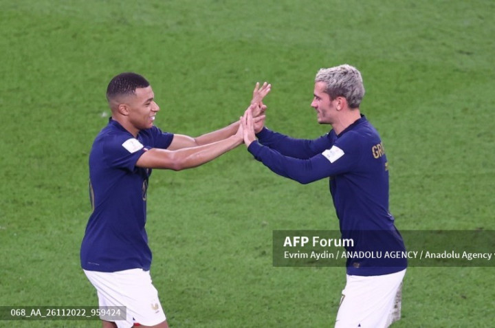 Mbappe Akui Griezmann Kecewa tak Jadi Kapten Prancis