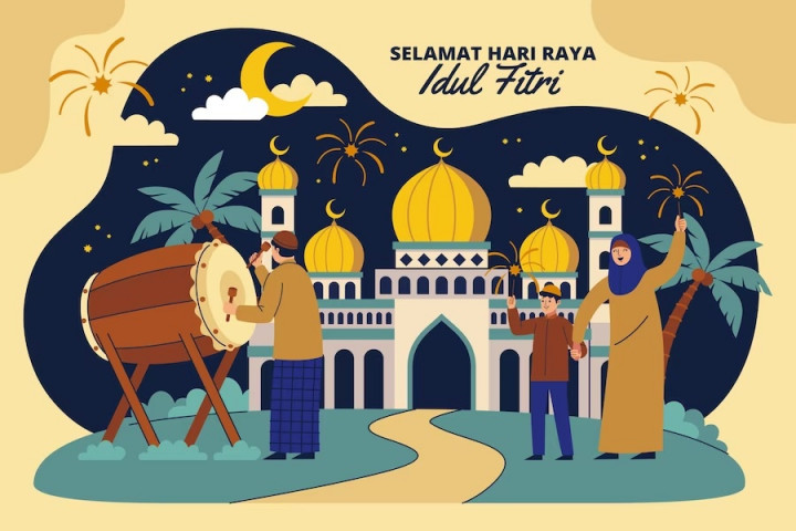 Bacaan Lafal Takbir Idul Fitri Arab, Latin, dan Artinya