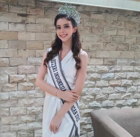 Cindy May McGuire bagi resep puasa sehat. (Foto: Dok. Medcom.id/Aulia Putriningtias)