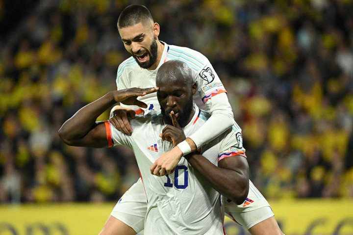 Lukaku Borong Gol Kemenangan Belgia 3-0 Atas Swedia
