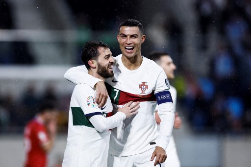 Brace Ronaldo Meriahkan Pesta Gol Timnas Portugal ke Gawang Luksemburg