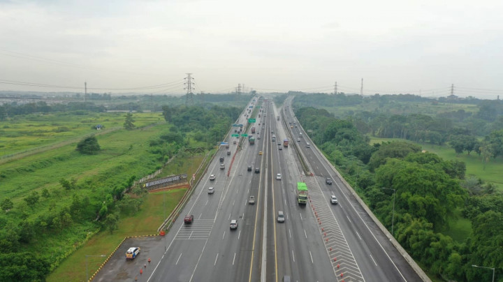 117.386 Kendaraan Kembali ke Jabotabek pada H+3 Nyepi 2023